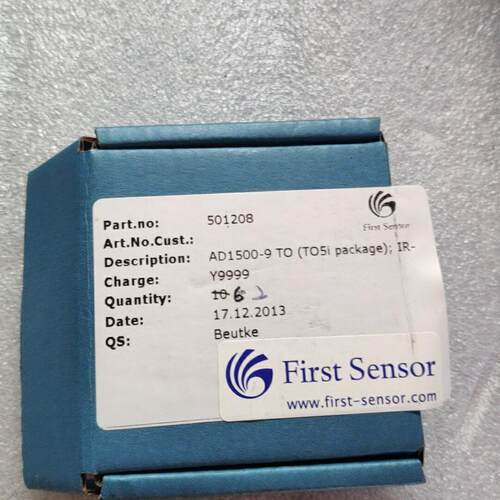 议价AD1500-9 TO5i First Sensor 红外传感器 工业工控配件维修