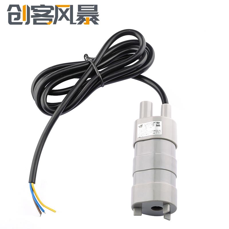 JT-500 DC12V24V 17W扬程5米10L/M直流潜水泵 微型泵设备泵直式泵