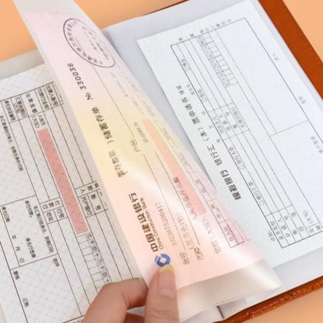 存单收纳本票据夹银行定期专用夹票据单电影演唱会票夹收纳本真皮