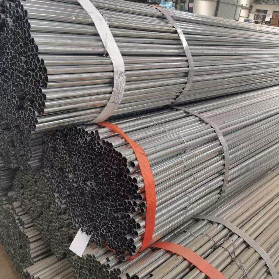 镀锌圆管4分6分1寸工地镀锌管热镀锌圆管保温棚空心管种植钢管2米
