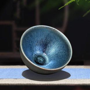 茶碗送礼 杨飞建盏茶杯个人专用高档主人杯单杯陶瓷茶盏喝茶杯中式