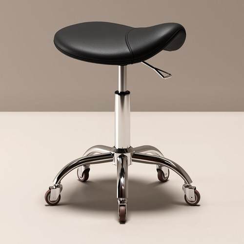 美容美发凳子滑轮旋转升降发型师大工凳美甲店理髲店转椅发廊专用