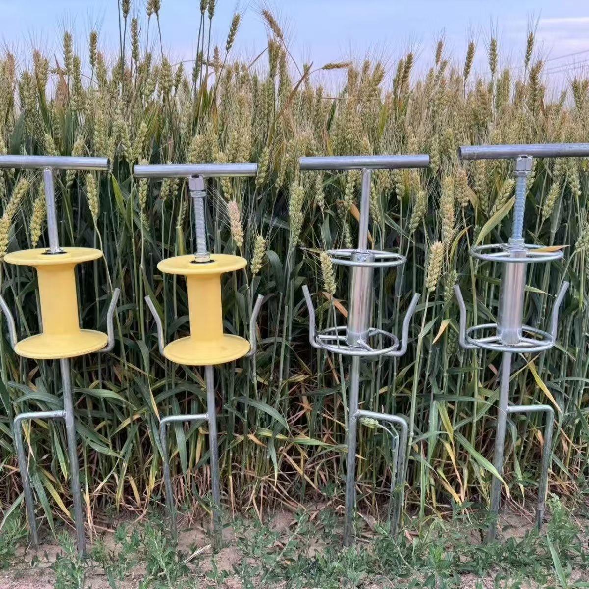 打药机拉管神器农用转弯器拖水管拐弯插地支架收拉管子管浇地配件