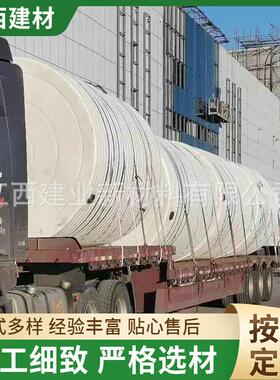 厂家供应20立方白色加厚塑料水箱牛筋水塔平底PE加药箱工业用