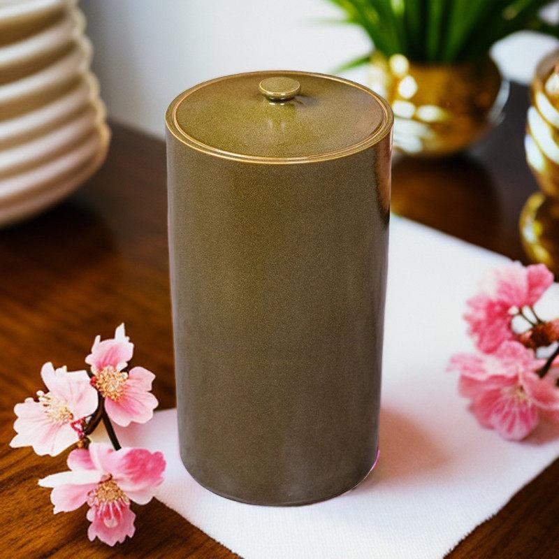 景德镇陶瓷米缸带盖10斤20斤30斤50装老式面粉桶家用厨房密封罐子