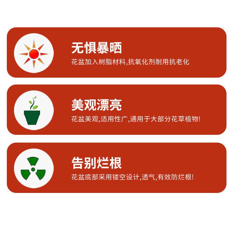 高脚抗氧化PP硬质塑料加厚6加仑蓝莓种植专用花盆草莓盆果树大盆
