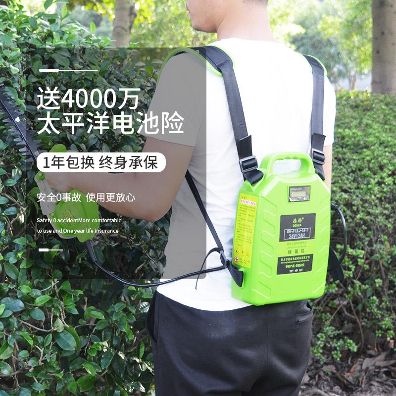 电池】电动割草机绿篱采茶机锂电池配件快慢充电电池24V/36V/48V