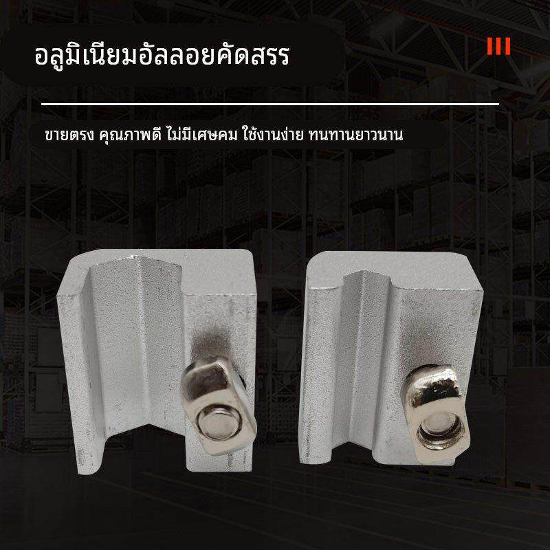 铝合金卡套管导轨固定支架实验室管路耐高温管夹单孔英制安装管卡