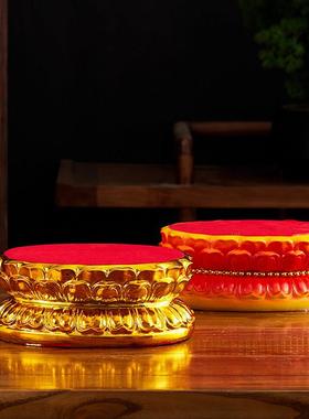 莲花底座佛像神像垫台观音底座佛具佛堂用品底座供座底托 托