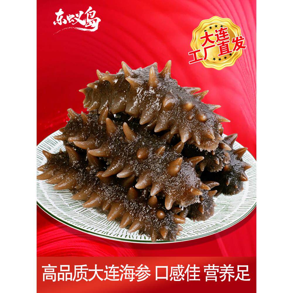 东益岛海参即食大连海参500g新鲜冷冻海参不轻干独立包装