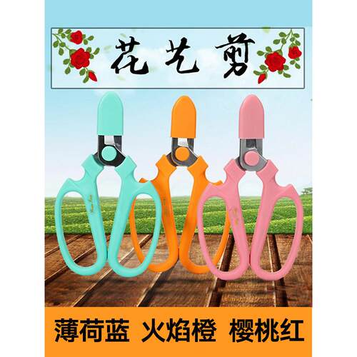 花艺剪刀花店剪花枝剪鲜花剪花艺师专用插花剪子家用园艺修枝剪