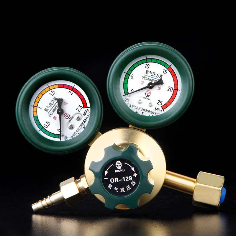 日出129防震减压器氧气表乙表表yqy-07 氩q3-03Yy气炔防摔工