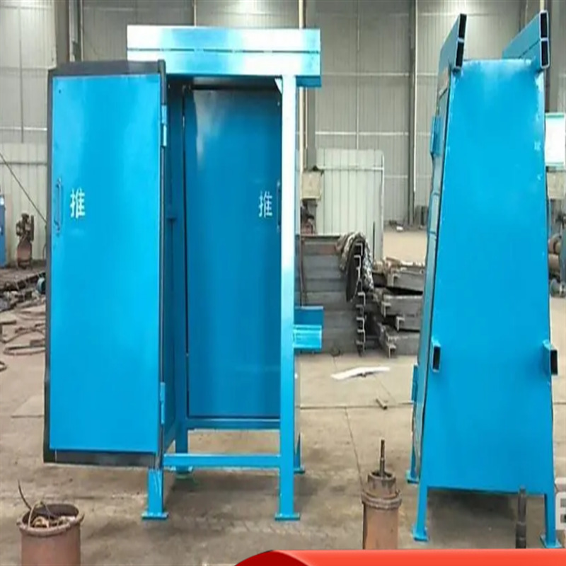 矿井下防瓦斯突出正反向风门规格全手动机械闭锁矿用自动防突风门