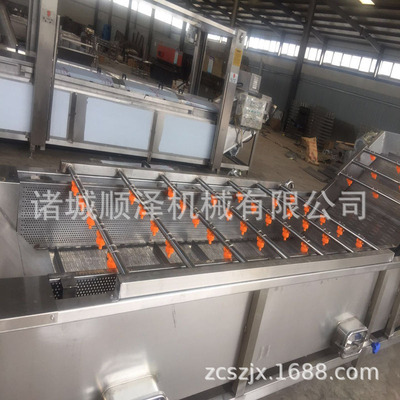 顺泽供应土豆清洗设备 成套加工流水线设备 清洗切片油炸一套设备