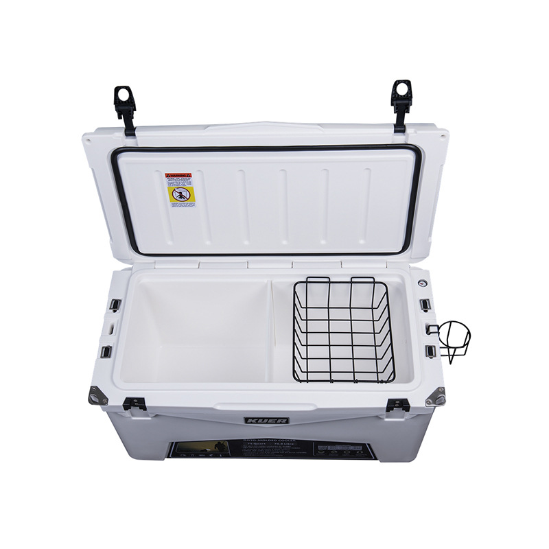 5至9天75L超长保温时长食品冷藏箱户外野营垂钓PU发泡车载保温箱