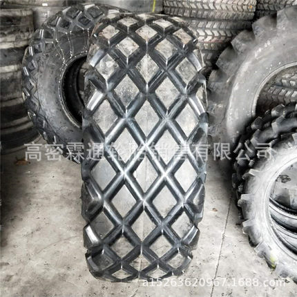 天力贵州前进压路轮胎23.1-26尼龙12层级梅花棋子块菱形C-1花纹