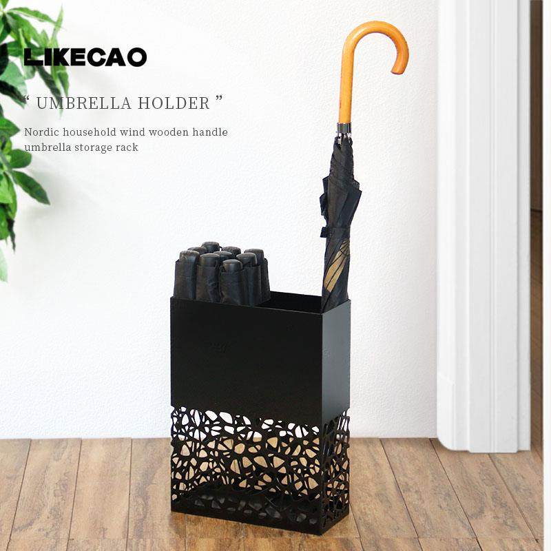 曹喜欢/likecao简约现代伞桶家用雨伞收纳架铁艺玄关门边角落置物