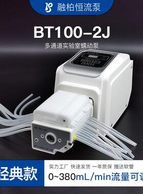 BT100-2J小型实验室蠕动泵多通道精密泵可调流速恒流泵定量加液泵