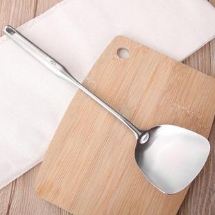 一体成型锅铲304不锈钢炒菜铲子厨具烹饪厨房用品加厚好用 旺利来
