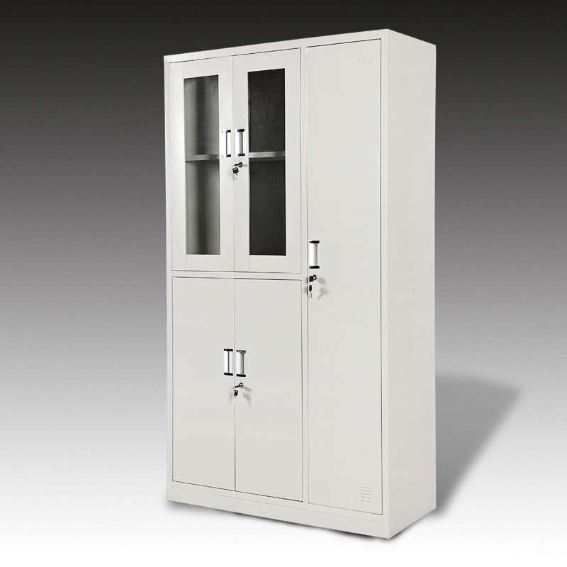 器械更衣柜5门五门文件柜钢制铁皮宿舍员工储物柜办公钢柜收纳