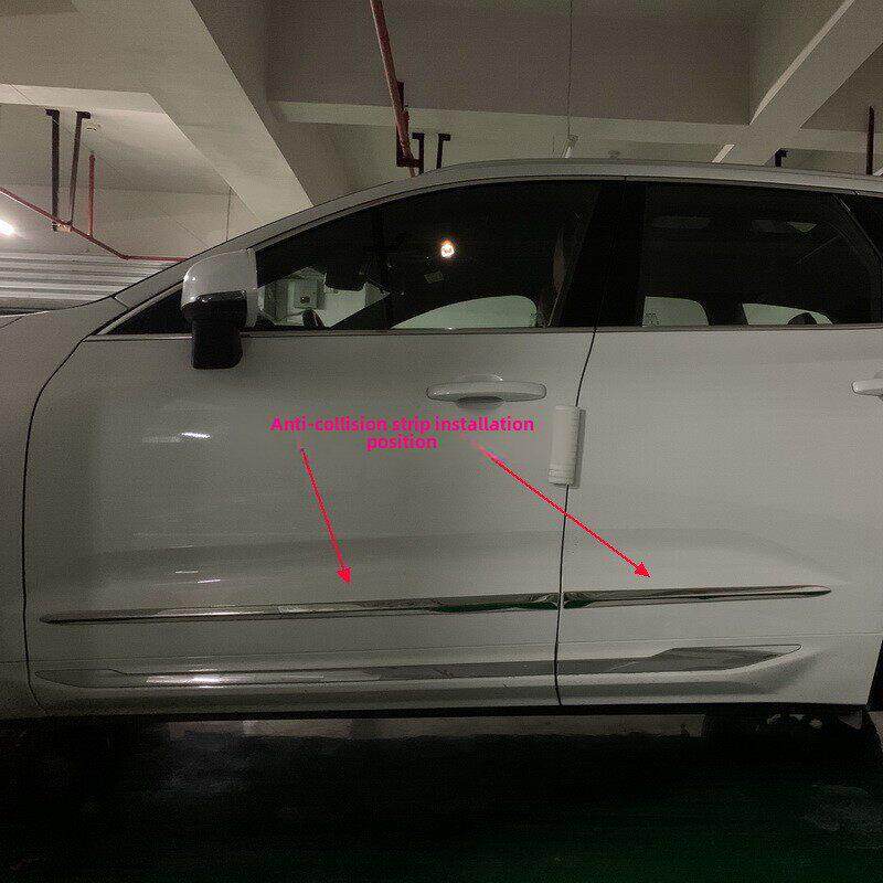 立体不锈钢18至25款沃尔沃XC60改装车门防撞装饰亮条车身饰条防擦