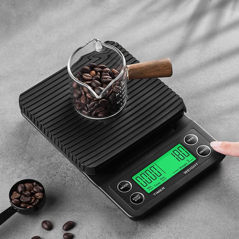 咖啡电子秤 专用称重计时 3KG/0.1 咖啡工具 咖啡器具手冲咖啡秤