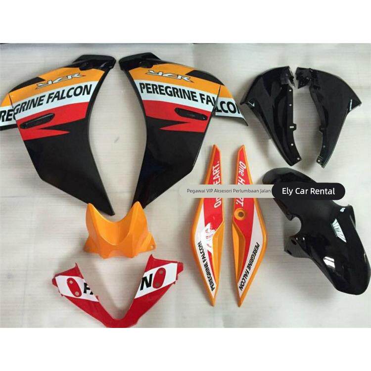 新陵ycr150-9游隼跑车 众星全套外壳配件cbr250公路赛摩托车塑料