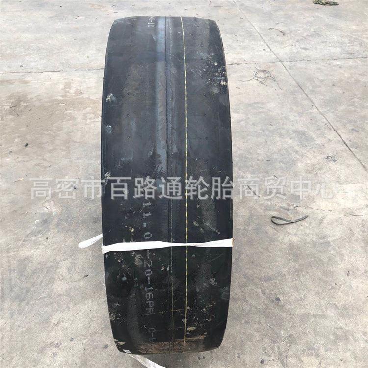 光面胶轮矿井铲车装载机轮胎1000-20光面压路机轮胎