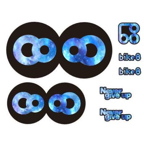 改装贴纸车贴纸改装自行车滑步贴纸BIKE8车架改色车平衡