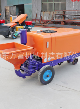 砂浆喷涂机腻子水泥钢结构防火涂料薄厚型抗裂砂浆混凝土喷浆机