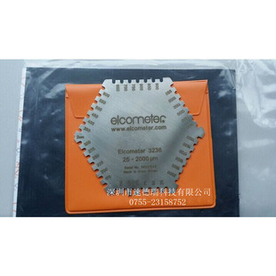 ELCOMETER易高K3236M202六角湿膜梳不锈钢 2000um