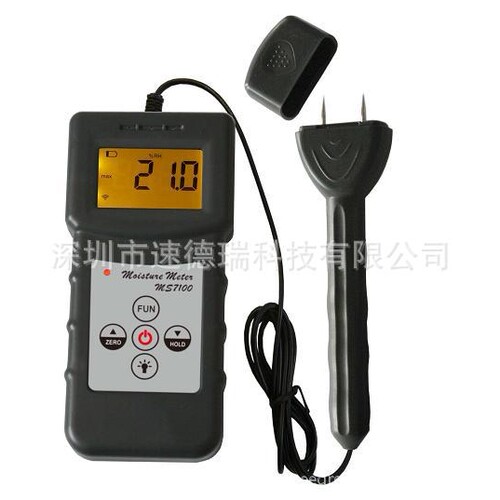 专业木材测湿仪 水分计 MS7100 7组代码选择 可测150余种木材