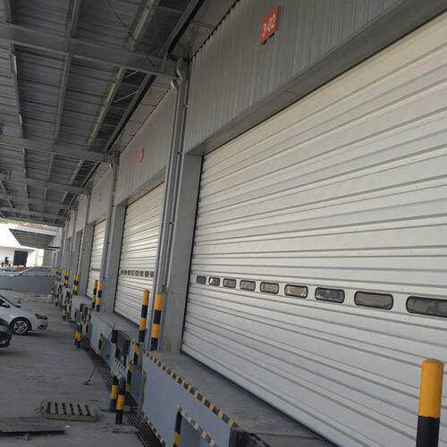 单帘自板工业609卷门动工业门电动滑升门门商场店铺提升门智能感