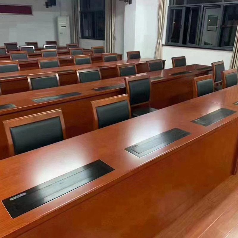 会议室主长席台方形领导订制升降发台言台条形演讲大型会前排领导
