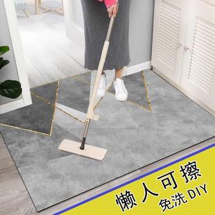 懒人一擦净地垫不沾土 门垫入户门可擦免洗防滑门垫 可裁凸型地垫