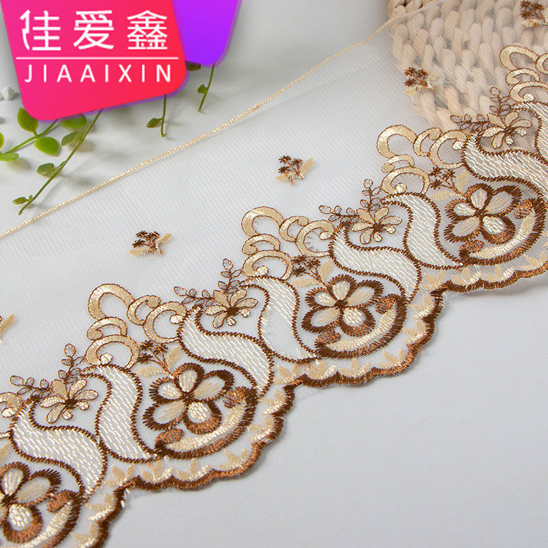 蕾丝花边布料辅料衣服装饰配件窗帘裙边下摆领口手工DIY绣花边|ruв категории домашний ткань, занавес, занавес и аксессуары, аксессуары, кружева/кружева - от Buy2taobao.com для оказания профессиональной услуги покупки агента Taobao