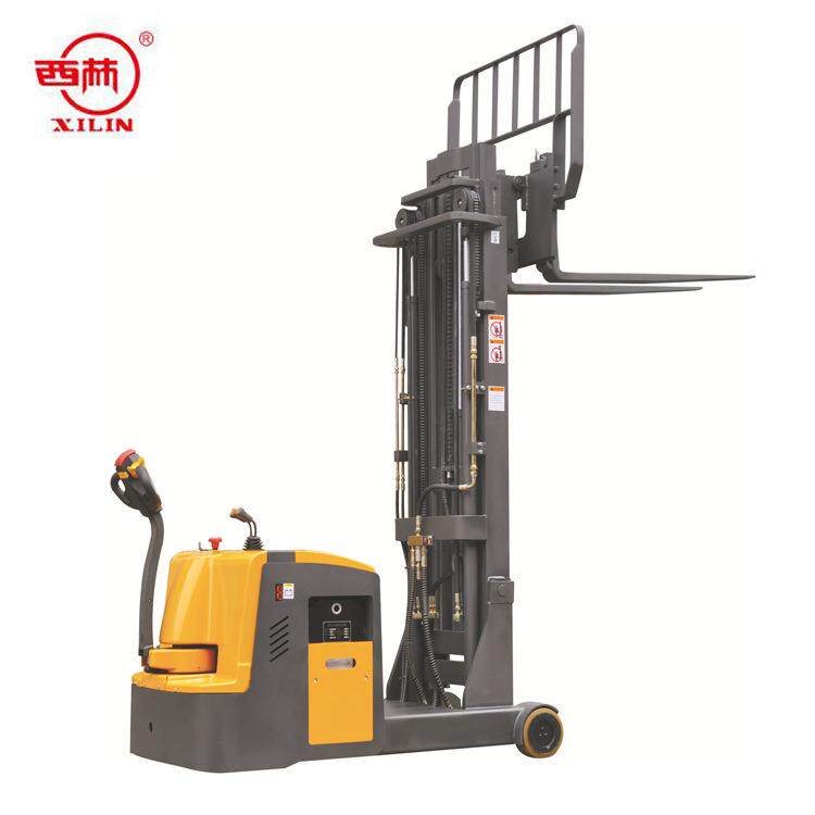 仓库用无叉腿配重型电动叉车1.5T升高5.6米上货架用配重电动叉车