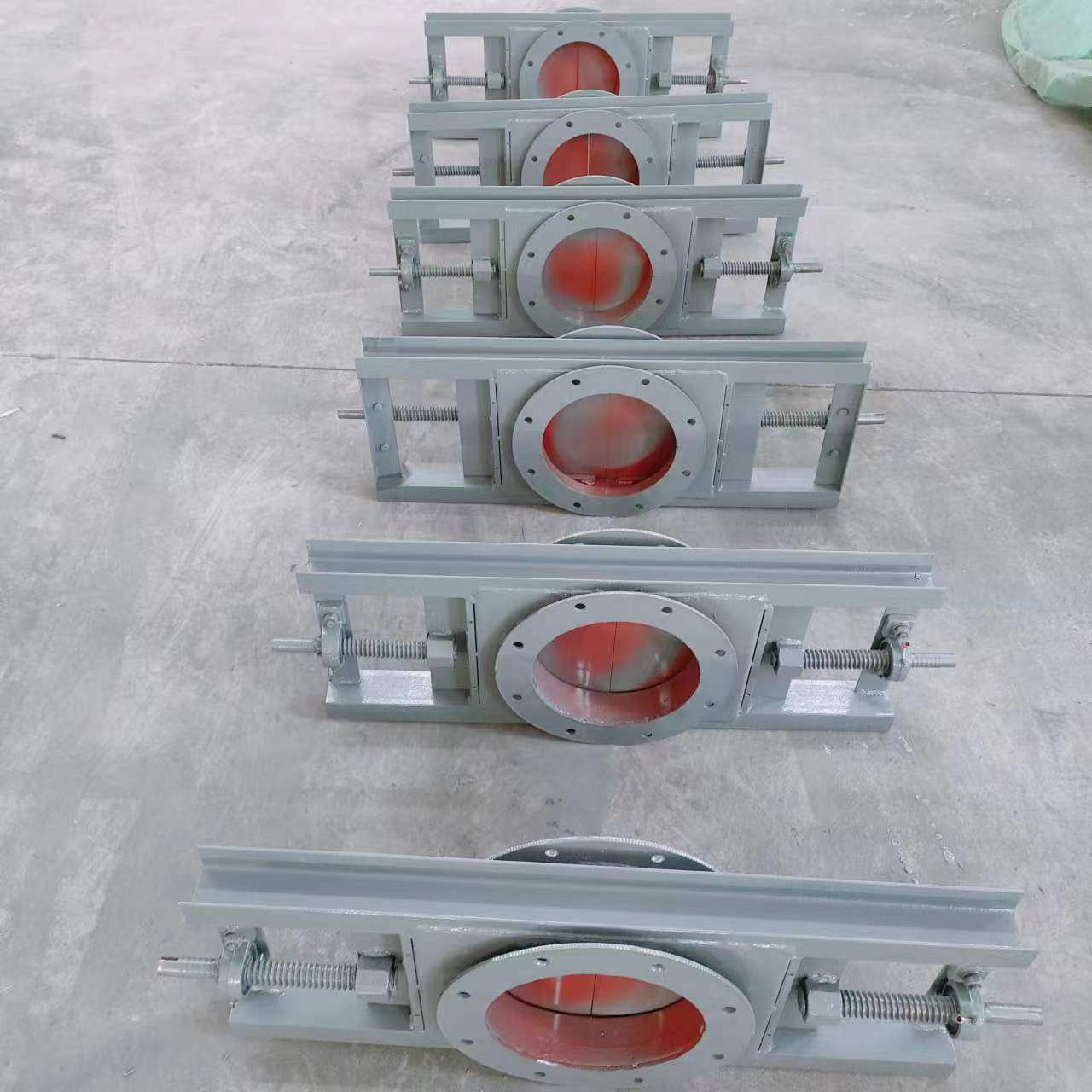 方口手动气动电动双向插板阀炉渣煤粉用法兰接口截止阀,五金/工具,闸阀,淘宝优惠券,粉丝福利购,淘宝优惠卷