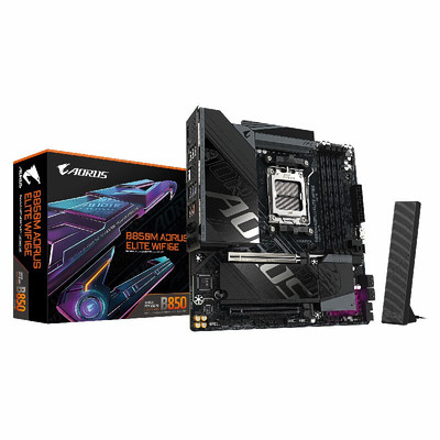 技嘉B850M AORUS ELITE WIFI6E 小雕主板DDR5适用9600X 9900X