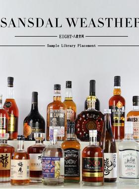 【八度空间】仿真高档洋酒威士忌设计师推荐样板间酒柜吧台摆件