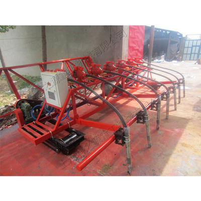 市政道路排式振捣机混凝土路面排阵整平机电动轴框架式摊铺机