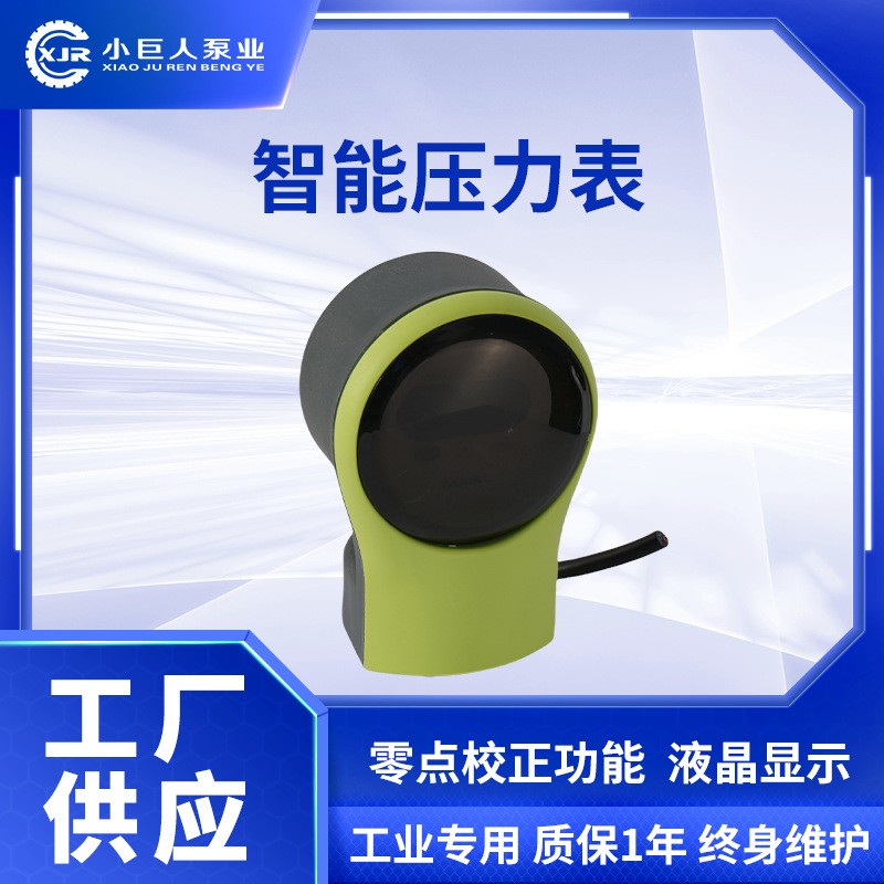 智能压力表高精度传感器数据记录适用于工业自动化智能压力表