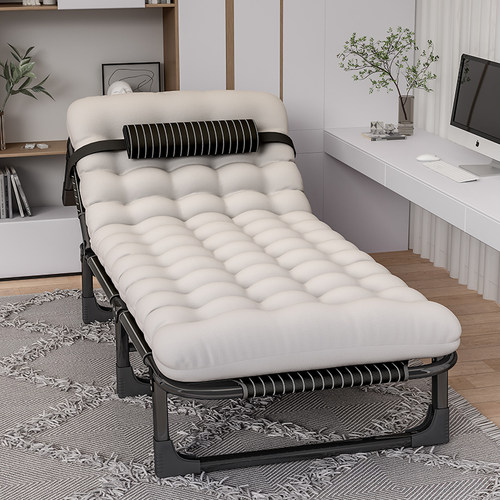 折叠床单人家用简易午休神器办公室成人午睡行军小床陪护便捷躺椅