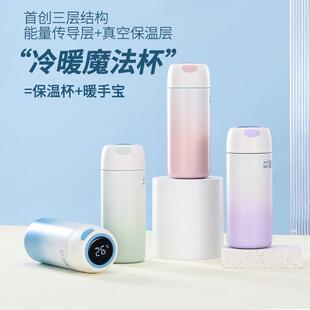 迷你不锈钢保温杯316颜值随手水杯便携提绳学生智能杯子家用儿童