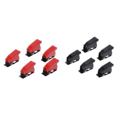 5Pcs/set Plastic 12mm Toggle Switch Safety Cover Protector C