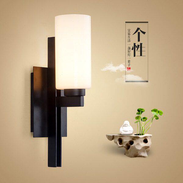 新中式壁灯客厅背景墙茶楼酒店会所卧室床头灯中国风过道工程灯具