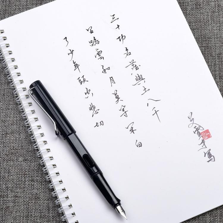 昭亭轩艾雪手写字帖男女生大学生字体钢笔书法行楷书练硬笔行书