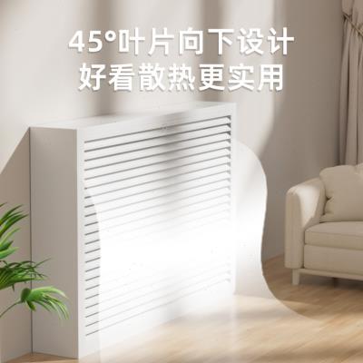 定制铝合金地暖分水器遮挡罩立体全包暖气管装饰柜暖气片护罩家用