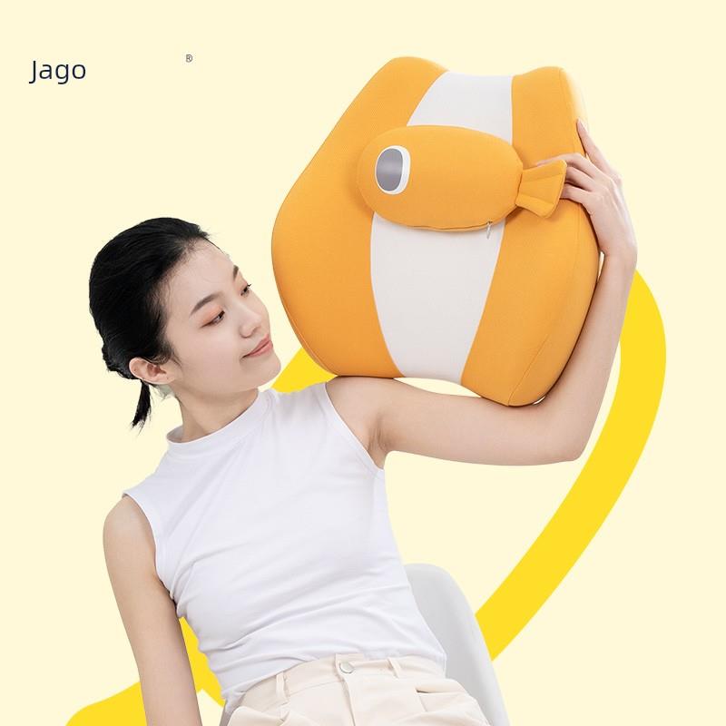 娇猫靠垫办公室腰支撑神器靠垫办公室腰靠垫久坐保护多用途腰靠垫