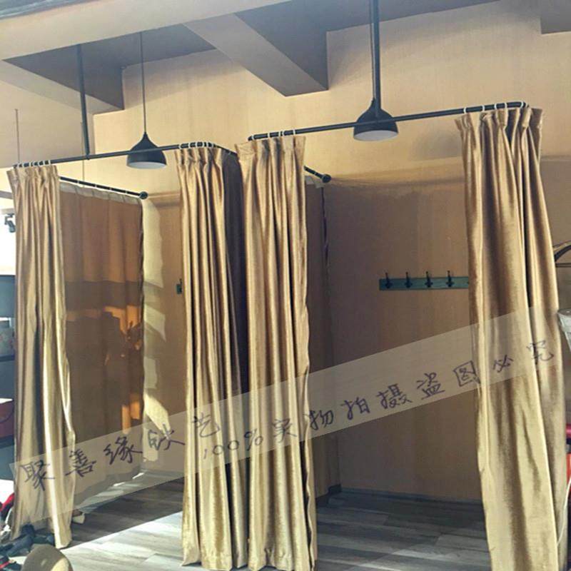 简约铁艺方U形服装店试衣圈试衣架杆子更衣换衣室试衣间尺寸定制,商业/办公家具,服装展示架,淘宝优惠券,粉丝福利购,淘宝优惠卷